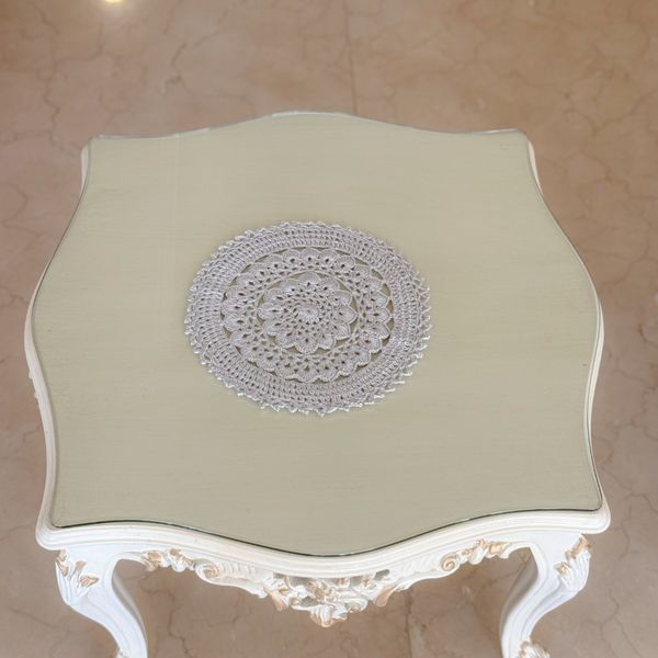 رومیزی دستبافت شاهو مدل Clarevine