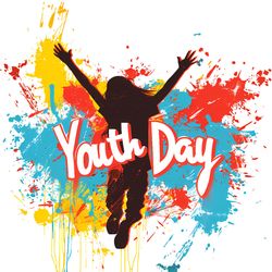 برچسب حرارتی لباس یا استیکر اتویی روز جوان