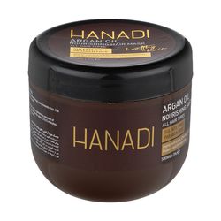 ماسک مو هانادی مدل Argan Oil فری سولفات حجم 500 میلی لیتر