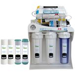 دستگاه تصفیه کننده آب آکوآ اسپرینگ به همراه فیلتر تصفیه آب مجموعه 4 عددی