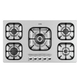 اجاق گاز صفحه ای استیل کن can مدل 523S ایتالیایی