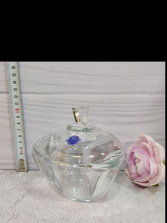 قندان شیشه‌ای ونا انیکس مدل 185 مناسب پذیرایی و قهوه‌خانه