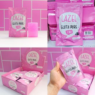 صابون روشن کننده لزل LAZEL Gluta Pure 2in1