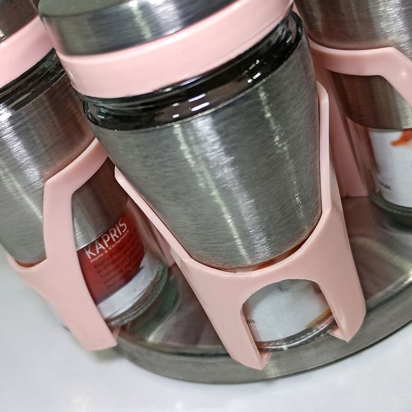 ست جا ادویه 6 پارچه کاپریس مدل پارادایس کد 01