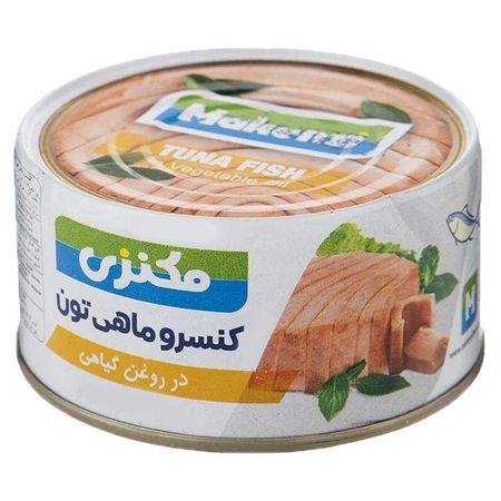 کنسرو ماهی تن مکنزی در روغن گیاهی - 180 گرم 24 عددی