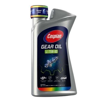روغن دنده واسکازین گیربکس دستی کاسپین مدل  75W80 GL4 حجم 950 میلی لیتر