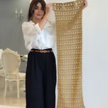 رانر دستبافت شاهو مدل Elvianne