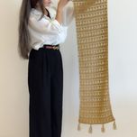 رانر دستبافت شاهو مدل Elvianne