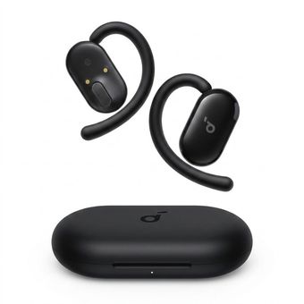 هدفون بلوتوثی انکر مدل V20i بدون قابلیت نویز کنسلینگ، درگاه شارژ USB Type-C، دارای 4 میکروفون برای مکالمه شفاف، مقاوم در برابر آ