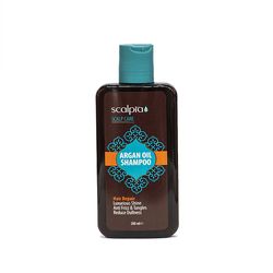 شامپو مو اسکالپیا مدل argan oil حجم 200 میلی لیتر