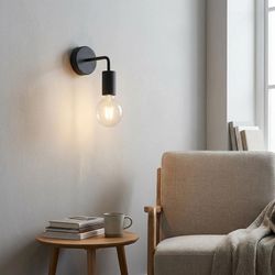 دیوارکوب 1 شعله نورهام مدل RVRS CLSC