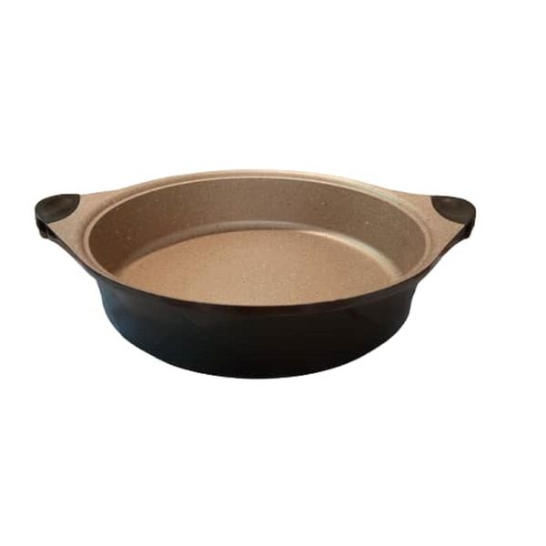 تابه درب دار اس جی ان طرح گرانیتی سایز 36