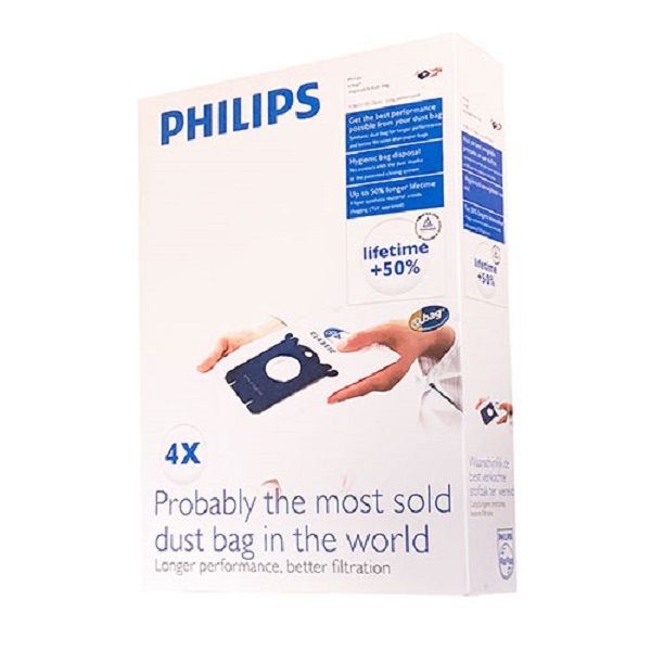 پاکت جاروبرقی فیلیپس، الکترولوکس، آاگ | بسته 4 عددی