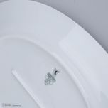 سرویس غذاخوری 28 پارچه چینی زرین ایران سری رادیانس مدل سفید درجه یک