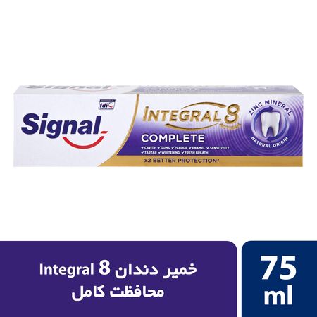 خمیر دندان چندمنظوره سیگنال مدل Complete حجم100 میلی لیتر باکس 12عددی