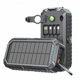 پاوربانک 22.5 وات گرین لاین مدل SOLAR MATE ظرفیت 20000 میلی‌آمپرساعت