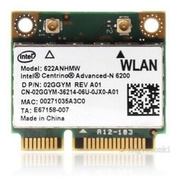 کارت وایرلس لپ تاپ مدل Intel® Centrino® Ultimate-N 6200 Dual Band