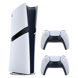 کنسول بازی سونی مدل PlayStation 5 Pro ریجن اروپا نسخه دیجیتال ظرفیت 2 ترابایت به همراه دسته اضافه
