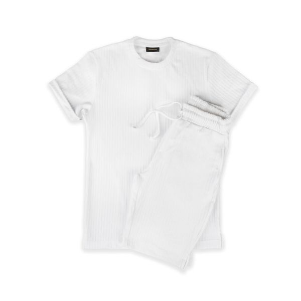 ست تی شرت و شلوارک مردانه مدل SB-SS-vk021386