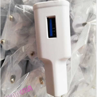 سری شارژر فست QC3 سامسونگ s10 سفید پورت آبی