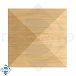 گل منبت راش کد S114 - 150*150*17