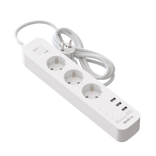 چندراهی و محافظ برق هادرون مدل  P323 با گارانتی شرکتی