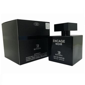 ادو پرفیوم مردانه روونا مدل encage noir رایحه لالیک حجم 100 میلی لیتر