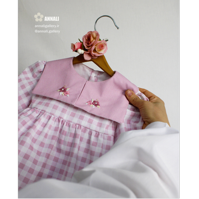 ست بلوز شلوار دخترانه مانیا رنگ صورتی