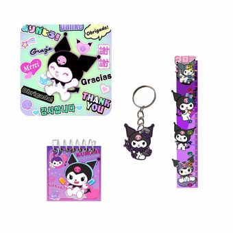 بسته لوازم تحریر مدل کرومی بسته 4 عددی - جین 12 عددی