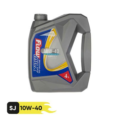 روغن موتور فلومکس مدل SJ 10W40 حجم 4 لیتر