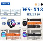 ساعت هوشمند برند ویسمی مدل WS-X13 دارای قابلیت های کنترل موسیقی، شمارنده ضربان قلب، گام شمار، مکالمه از طریق بلوتوث، پشتیبانی از