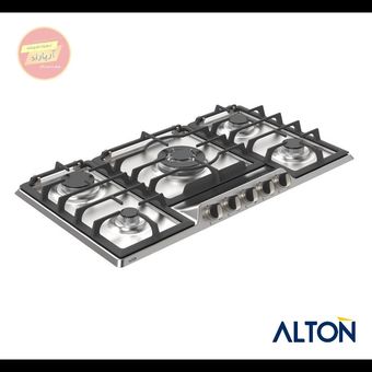 اجاق گاز توکار استیل 5 شعله ایرانی S-517N آلتون ALTON