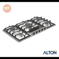 اجاق گاز توکار استیل 5 شعله ایرانی S-517N آلتون ALTON