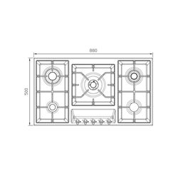 گاز استیل البرز مدل S 5910