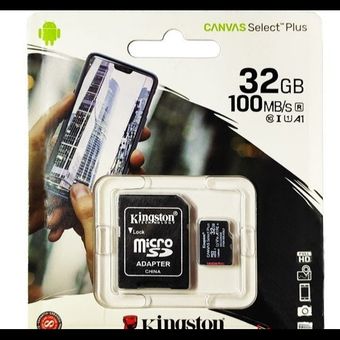 کارت حافظه میکرو 32 گیگ microSDHC کینگستون کانواس