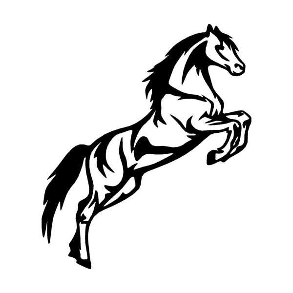 استیکر مدل چوبی طرح اسب کد 04