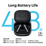 هدفون بلوتوثی انکر مدل Soundcore Liberty 5 با نویز کنسلینگ فعال (ANC)، درگاه شارژ USB Type-C، تا 30 ساعت زمان پخش موسیقی، دارای