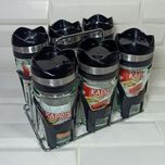 ست جا ادویه 7 پارچه کاپریس مدل فلورا کد 09