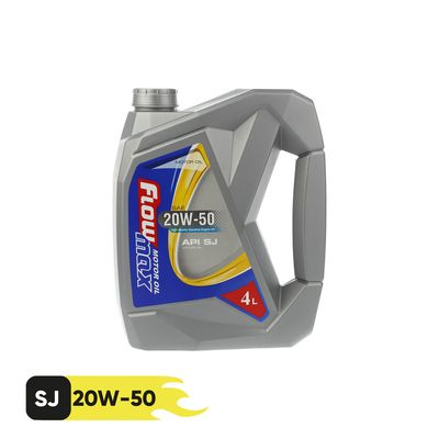 روغن موتور فلومکس مدل SJ 20W50 حجم 4 لیتر