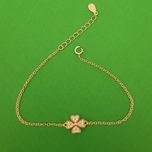 دستبند زنانه مدل گل 4 پر