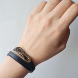 دستبند مدل چرمی کد 18