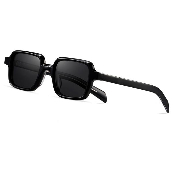 عینک آفتابی مستطیلی آلبرت وگ مدل S32130C1 Acetate Avantgarde Visionary