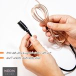 چراغ دیواری نئون دیزاین طرح Cloud-Vs-Lightning_BL