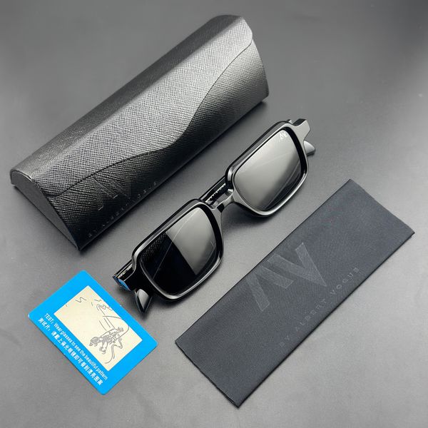 عینک آفتابی مستطیلی آلبرت وگ مدل S32130C1 Acetate Avantgarde Visionary