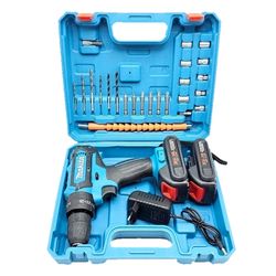 دریل پیچ گوشتی شارژی چکشی ماکیتا مدل MAK36 مجموعه 27 عددی