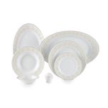 سرویس غذاخوری 29 پارچه چینی زرین ایران سری نئوکلاسیک مدل هیلدا درجه عالی