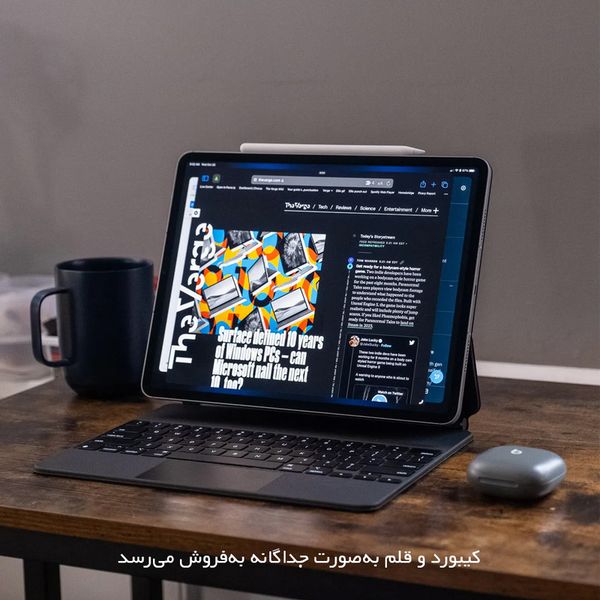 تبلت 13 اینچ اپل مدل iPad Pro 2024 M4 Wi-Fi Nano-Texture ظرفیت 1 ترابایت و رم 16 گیگابایت