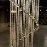 کریستال لوستر مدل NIK40BRZ بسته 10 عددی