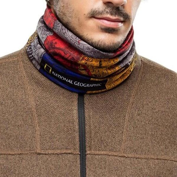 دستمال سر و گردن باف مدل Original Temple