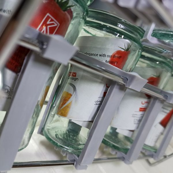 ست جا ادویه 8 پارچه کاپریس مدل فلورا کد WGG8